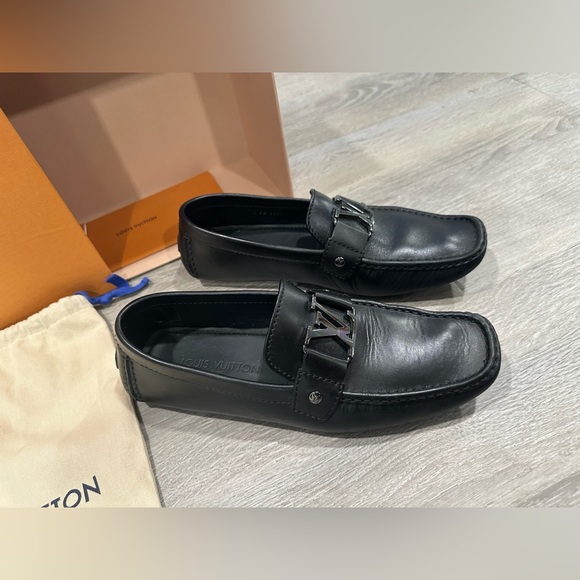 LOUIS VUITTON MONTE CARLO MOCCASIN A095 - Picture 3 of 8